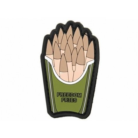 PATCH FREEDOM FRIES PVC VELCRO PATCH 1 -