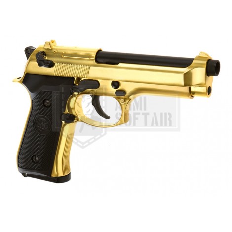 WE M9 GBB GAS BLOWBACK METAL ORO GOLD - WE