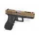 WE G18 C Etched MEXICAN GBB GAS BLOWBACK METAL NERA BLACK / GOLD - WE