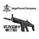 VFC FUCILE ELETTRICO ASG AEG SCAR H CQC FN NERO BLACK - VFC VegaForceCompany