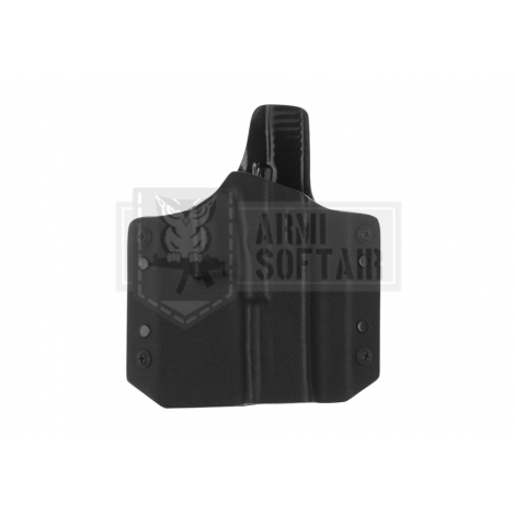 WARRIOR ASSAULT SYSTEM ELITE OPS FONDINA ARES Kydex Holster for Glock 17/19 NERA BLACK - WARRIOR assault system