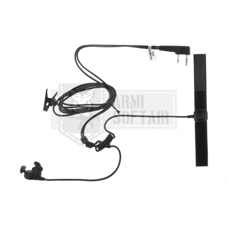 Z-TAC PTT FINGER Bone Conduction Headset Kenwood Connector - Z-TACTICAL
