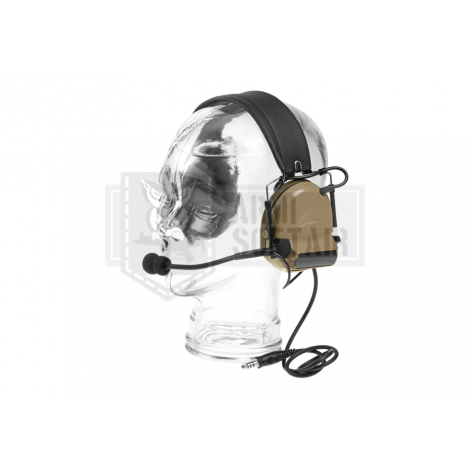 Z-TAC cuffie set comunicazione Comtac II Headset Military Standard Plug TAN DE - Z-TACTICAL
