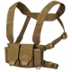 HELIKON TATTICO POLIGONO CHEST RIG RANGE COMPETITION MULTIGUN RIG COYOTE BROW CB - HELIKON