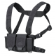 HELIKON TATTICO POLIGONO CHEST RIG RANGE COMPETITION MULTIGUN RIG GRIGIO SHADOW GREY - HELIKON