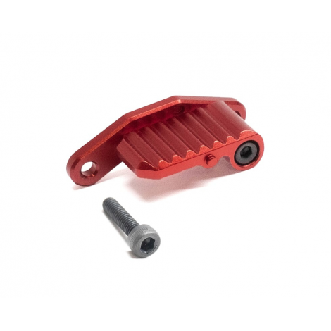 ACTION ARMY AAP01 TACTICAL STOP IN ALLUMINIO CNC THUMB STOPPER ROSSO RED - ACTION ARMY