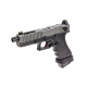 VORSK PISTOLA GBB G18 EU18 OPEN FLUTED BARREL NERA BLACK / GRIGIA GREY - Vorsk