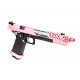 VORSK PISTOLA GBB HI CAPA TITAN 7 SPLIT FLUTED BARREL NERA BLACK / PINK ROSA - Vorsk