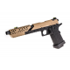 VORSK PISTOLA GBB HI CAPA TITAN 7 SPLIT FLUTED BARREL NERA BLACK / TAN - Vorsk