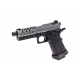 VORSK PISTOLA GBB HI-CAPA 4.3 CUSTOM FLUTED BARREL NERA BLACK / GREY GRIGIA - Vorsk