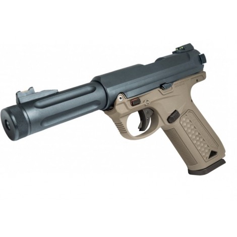 ACTION ARMY PISTOLA A GAS AAP01 Assassin GBBP DUAL TONE FDE / NERA - ACTION ARMY